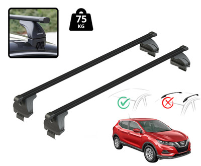 DACHTRÄGER FÜR NISSAN QASHQAI (J11) 2014-2021 DACHTRÄGER 75 KG