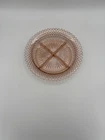 Vintage Anchor Hocking Miss America Pink Depression Glass 4 Divided Relish Tray