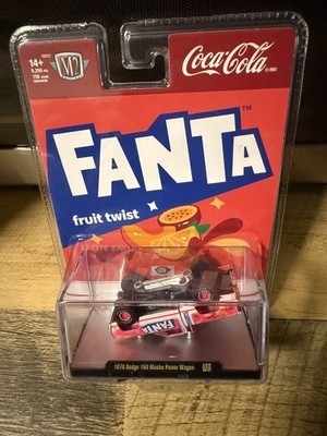 M2 COCA COLA FANTA 1979 DODGE 150 MACHO POWER WAGON /750 PINK CHASE *rare* 