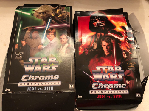 STAR WARS CHROME BOXES X2 BASE CARDS ONLY | eBay