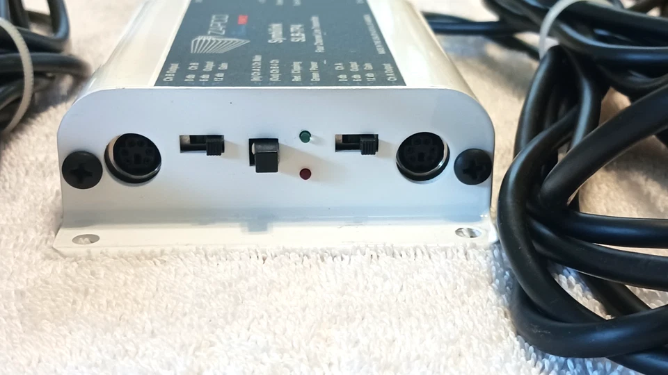 USED OLD SCHOOL ZAPCO SLB-TP4 4 CHANNEL LINE TRANSMITTER LINE DRIVER DIN TO RCA - Image 4 of 4