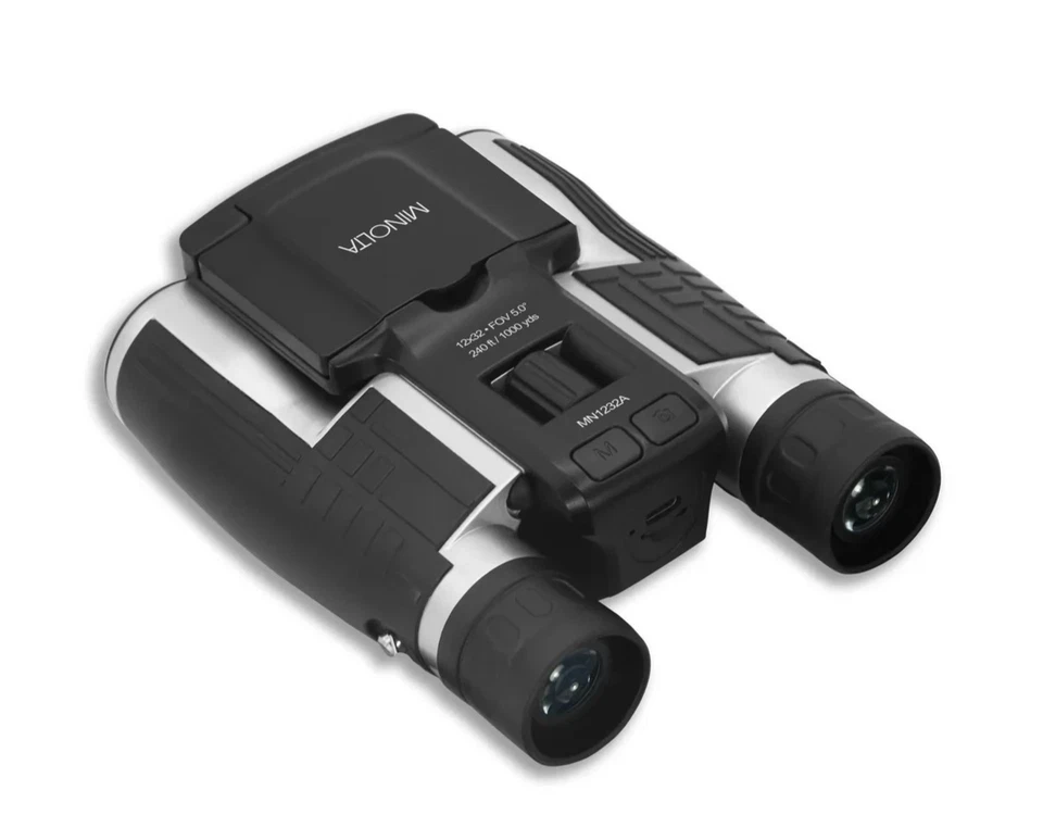 Minolta 12x32 Digital Binoculars - 4K UHD Video Camera, 48MP Photo, 8X Digital - Image 2 of 4