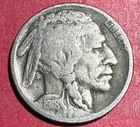 1918S US Buffalo Nickel! "San Francisco" Mint! Good! Old US Coin!