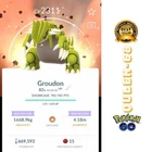 PoKéMon Go -  Shiny Groudon BG Ruby Go Tour 2026 -  trade registered -Available