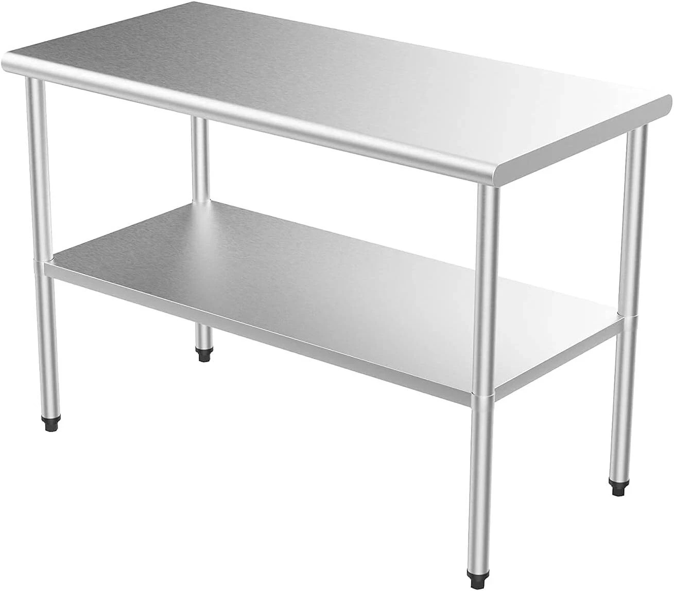 48'' x 24'' Stainless Steel Table for Prep&Work Commercial Worktable Heavy Duty