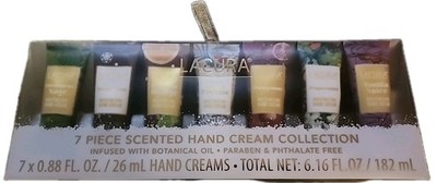 Lacura 7 Piece Scented Hand Cream Collection 6.16 FL.OZ Total