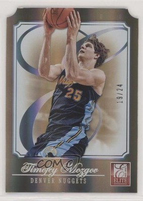 2012-13 Panini Elite Status Gold Die-Cut 19/24 Timofey Mozgov #144 0nr3