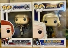 Funko Pop! Marvel Avengers: Black Widow  #454 & #295. NEW Unopened