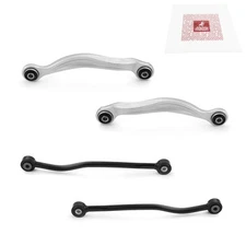 Rear Lower & Upper Rearward Control Arm Kit for 08-22 Dodge Challenger 4 PCS