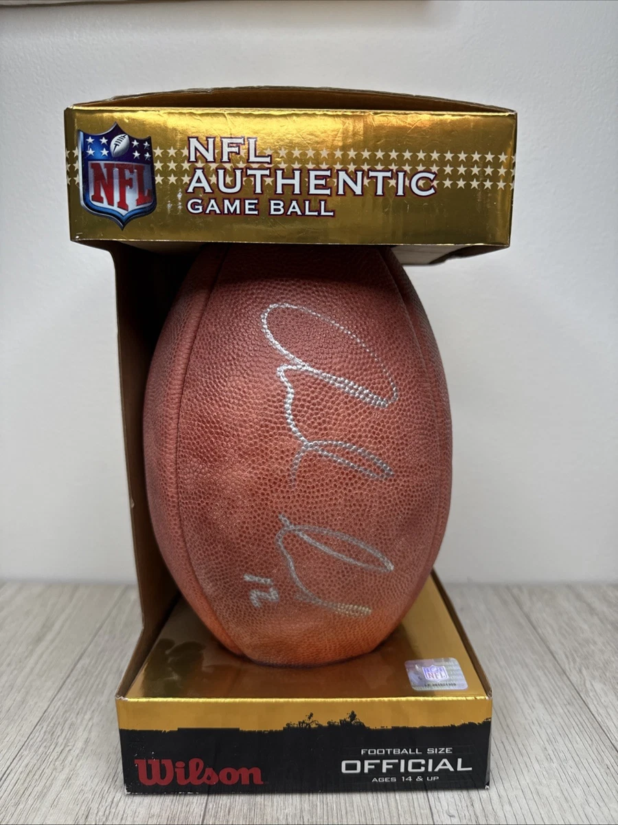 authentic nfl game ball products for sale | eBay