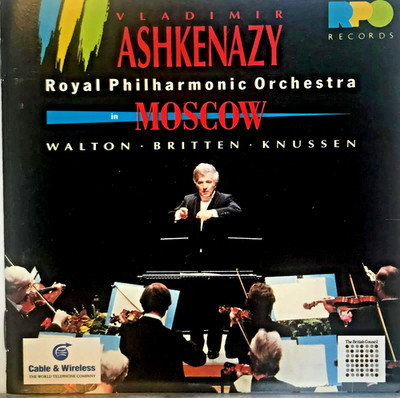 Ashkenazy In Moscow Royal Philharmonic Orchestra Walton Britten Knussen RPO CD