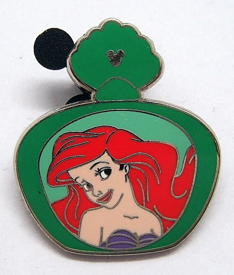 Disney Pin Hidden Mickey Perfume Bottle Series - Ariel (Little Mermaid) [88591]