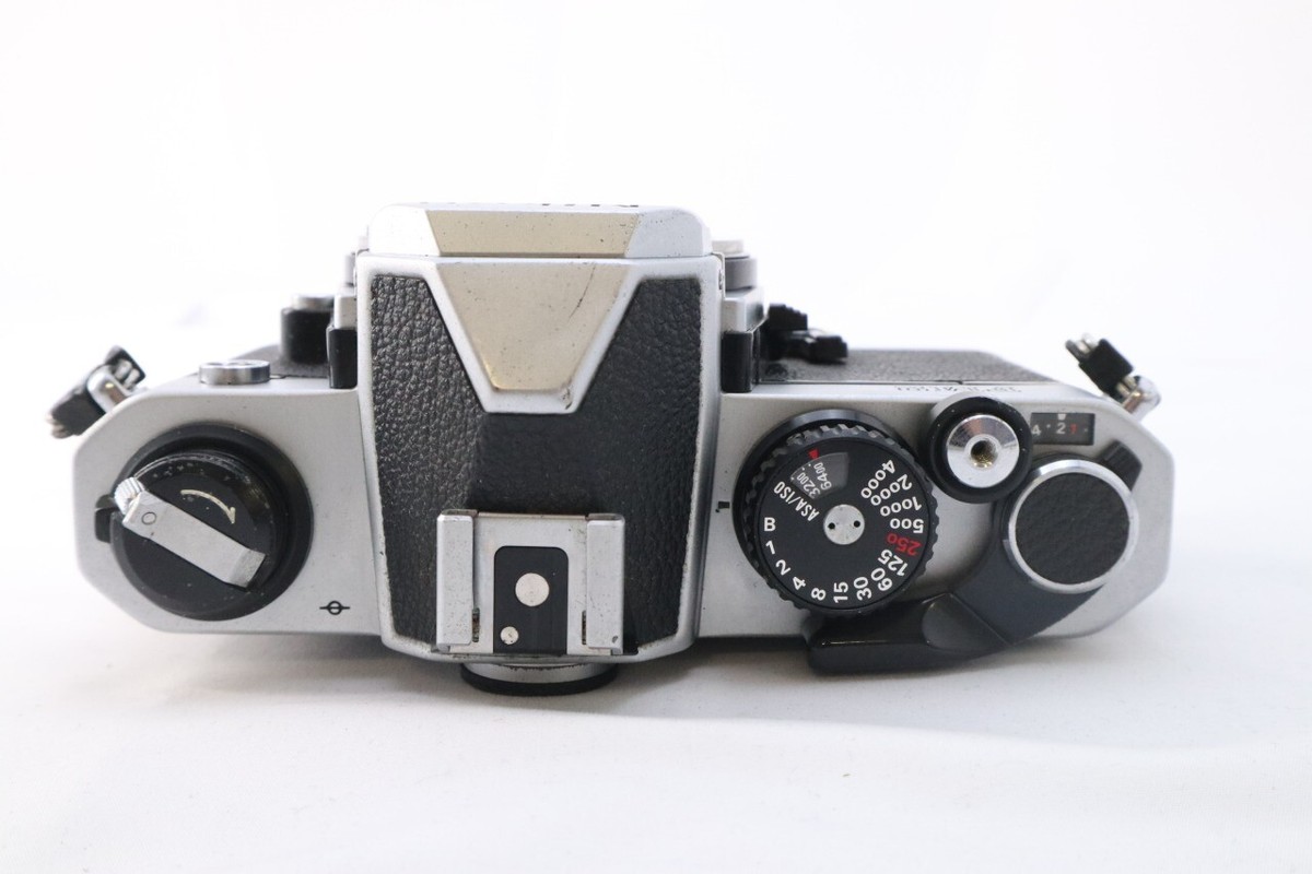 Nikon New FM2 Silver Body SLR Film Camera from Japan (f02179