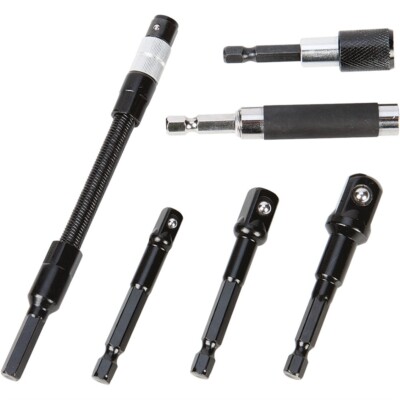 Performance Tool  6-Pc Power Tool Adapter Set #WL-W9072