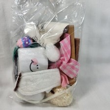 Smores Bunny Foam Kids Craft KIT Easter Egg Basket Childrens 5"x3"x2.5" NIP New