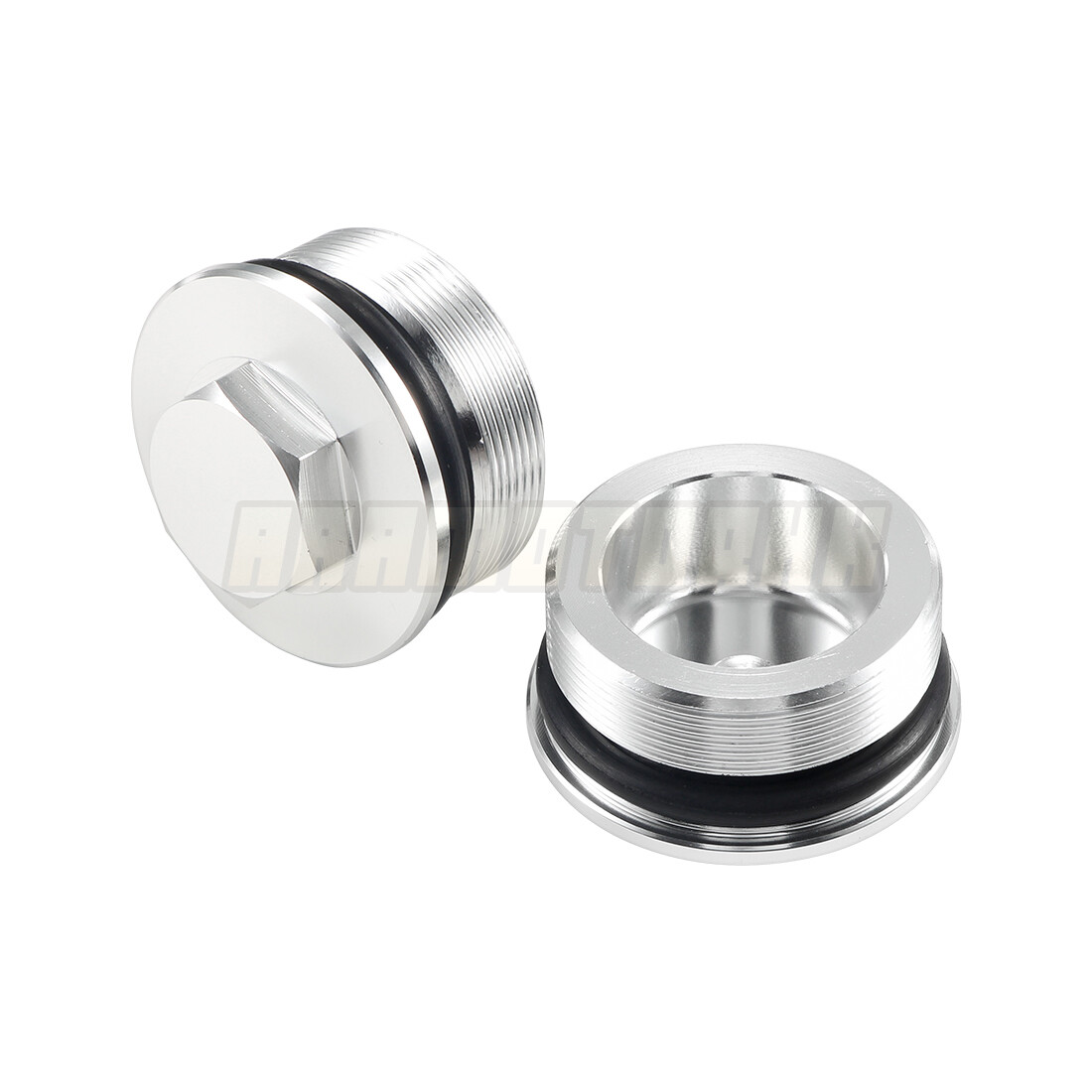 パーツ kazewokanjite Preload Fork Bolts Caps Adjusters For Kawasaki GPZ1100 1995-1997