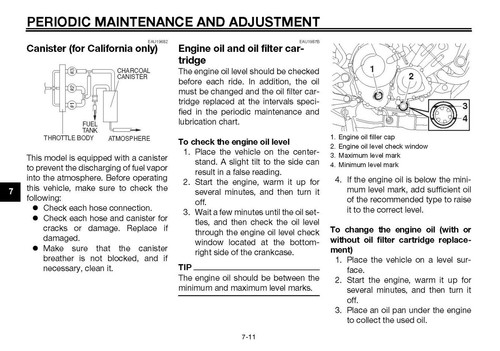 Yamaha Owners Manual Book 2015 FJ-09 FJ09F FJ09FC - Picture 5 of 12