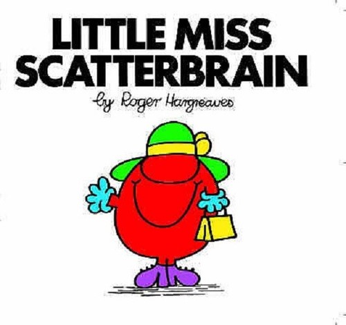 'Little Miss Scatterbrain' by Roger Hargreaves Paperback Book