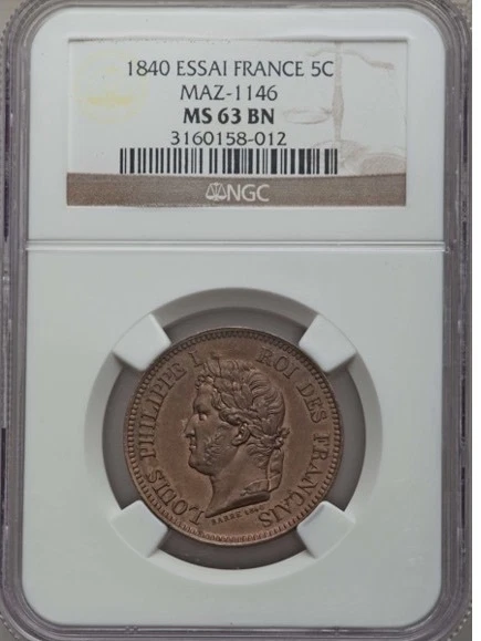 NGC 1840 Year French Coins for sale | eBay