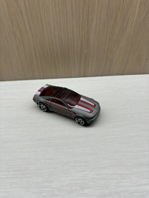 HOT WHEELS FORD MUSTANG GT CONCEPT Fire Chief Car Gray Diecast Malaysia NICE