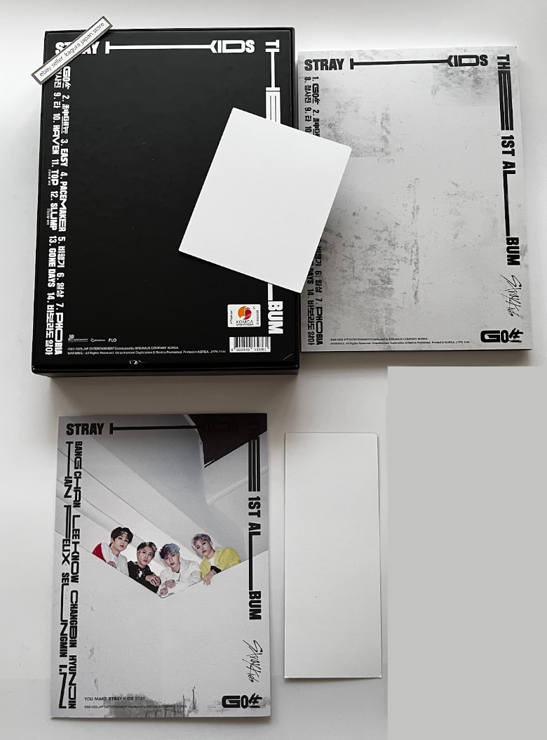 Stray Kids Go Live Limited ver. Album CD + [Bang Chan Polaroid] +
