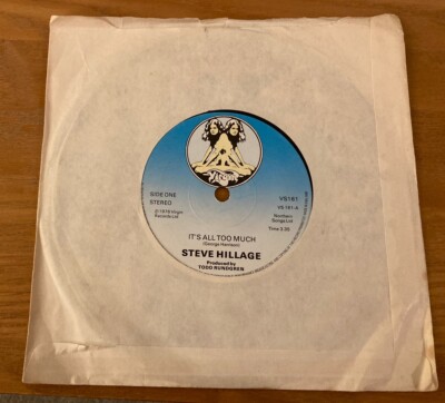 Steve Hillage  It s All Too Much  7  Vinyl 1976