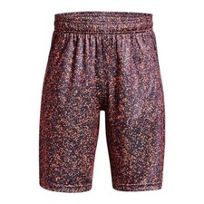 Under Armour NEW Big Boys Renegade 3.0 Printed Shorts Blue 496 Orange XL 30