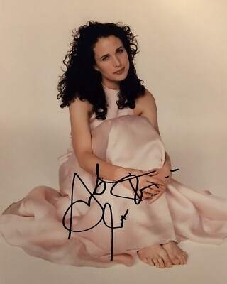Andy様 オーダー専用ページ Andie MacDowell signed 8x10 | eBay