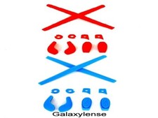 Earsocks Nasenpolster Gummisätze Oakley Juliet, Penny, Mars, Romeo 1.0 Blau/Rot