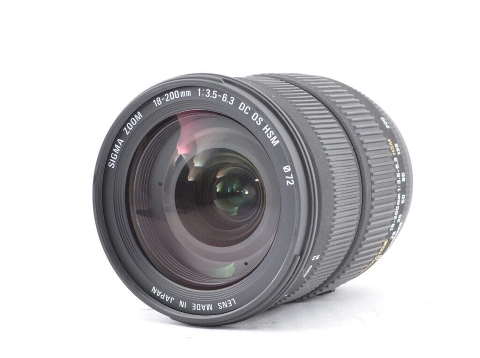 【Top Mint】SIGMA DC 18-200mm f/3.5-6.3 HSM for NIKON F Telephoto From Japan #1321 - Image 2 of 4