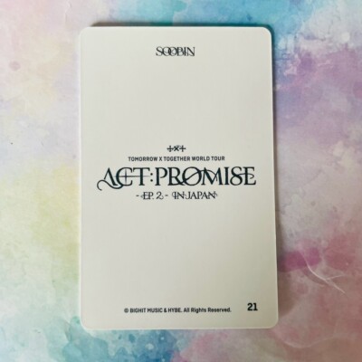 TOMORROW X TOGETHER - TXT うちわ  集合  ＜ACT : PROMISE＞ - EP. 2 - TOMORROW X TOGETHER WORLD TOUR <ACT : PROMISE> - EP. 2 - IN