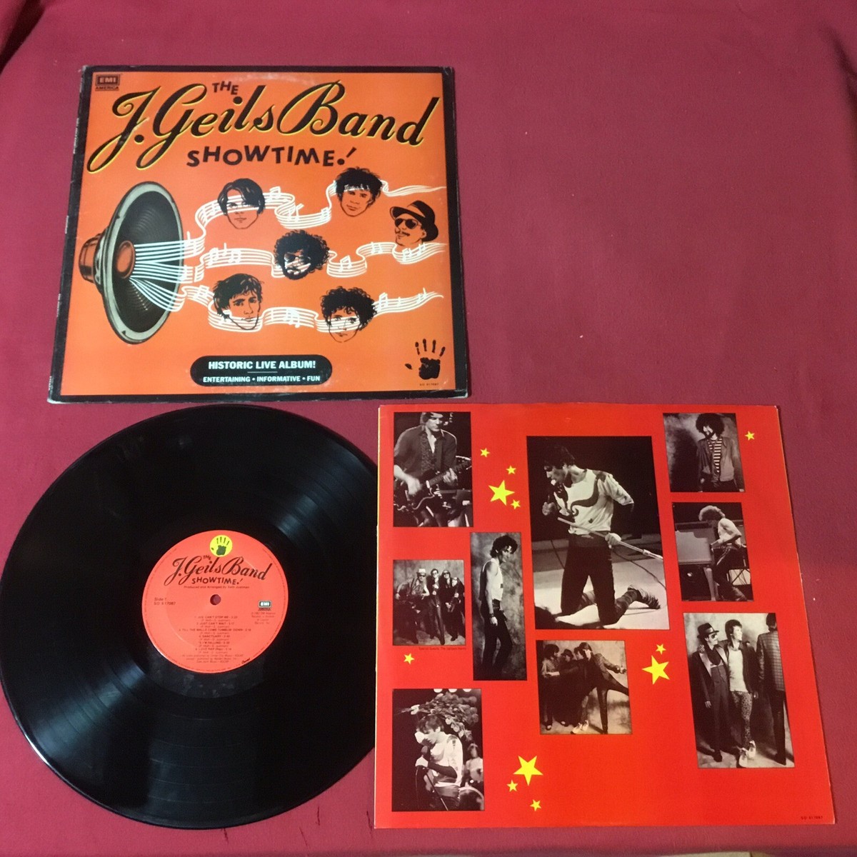【中古】 J Geils / Showtime The J. Geils Band - Showtime (8-Track, 1982, EMI) S113346