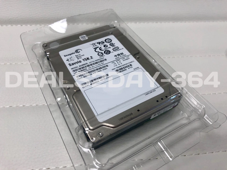 ST9146852SS Seagate 146GB 15K RPM 6Gb/s 16MB 2.5" SAS HDD Hard Drive - Image 2 of 3