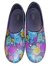 Crocs Mandala Neria Dual Croc Comfort Floral Paisley Nurse Clog Size W 11 Slipon