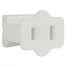 White SPT-1 Female Socket SPT-1 Gilbert Plug Quick Plug Vampire Plug