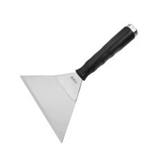 	7 Bent Stainless Steel Chisel Pole Scraper Overhead Paint Scraper For Wallpa...