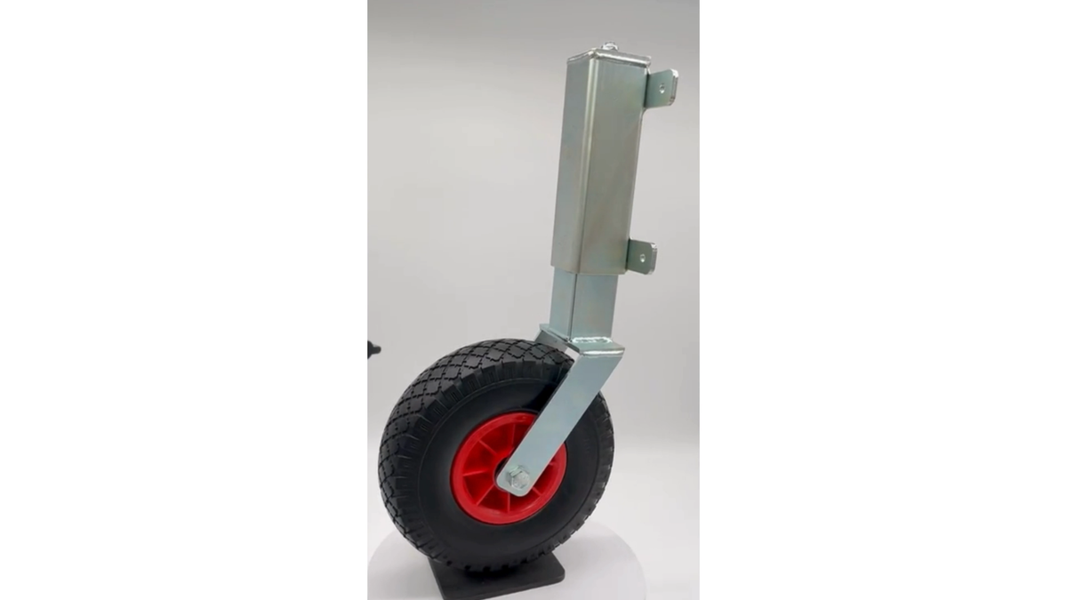 Apparaterollen Bockrolle 150mm TPE Gummi Anschraubplatte kaufen bei Apparaterollen Bockrolle 150mm TPE Gummi Anschraubplatte kaufen bei