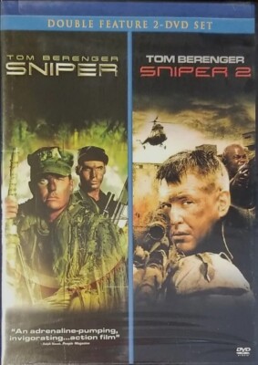 SNIPER And SNIPER 2 (NEW/SEALED DVD) Tom Berenger, Billy Zane