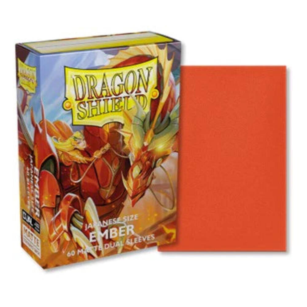 Dragon Shield Dual Matte Sleeves â?? Ember (60)