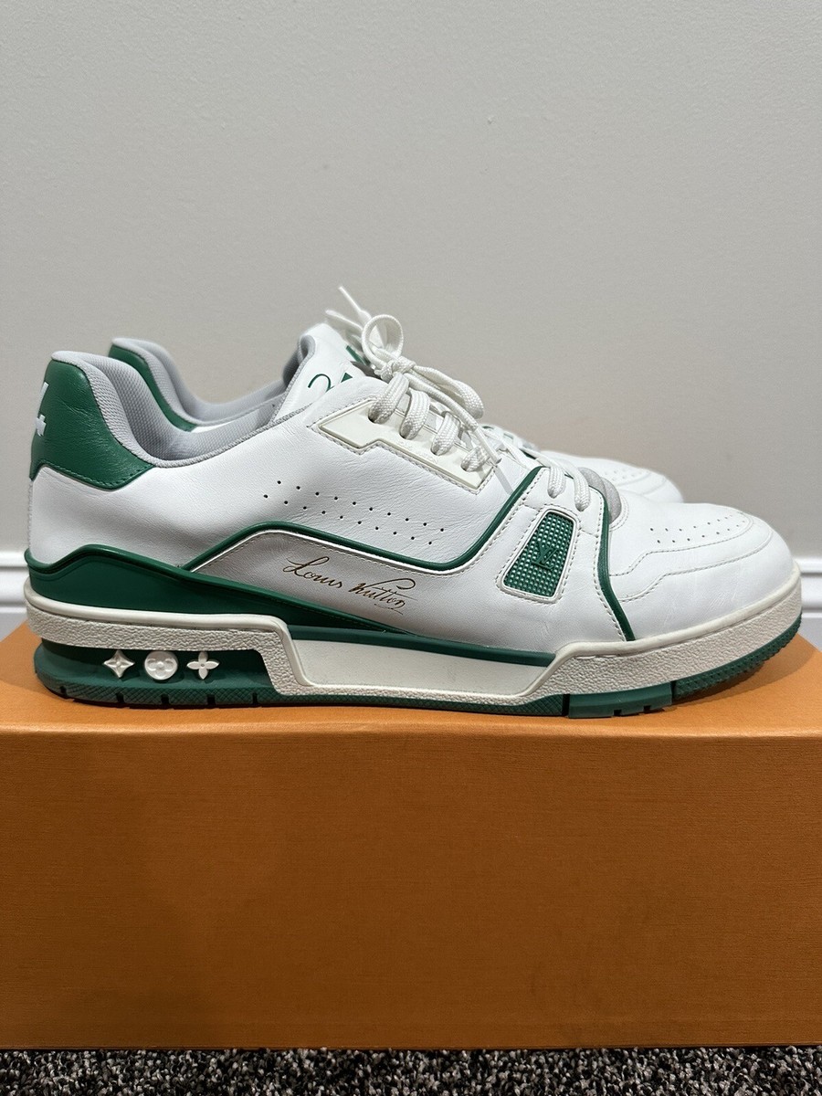 Louis Vuitton x Virgil Abloh LV Low Trainer OG Green SS19 | eBay