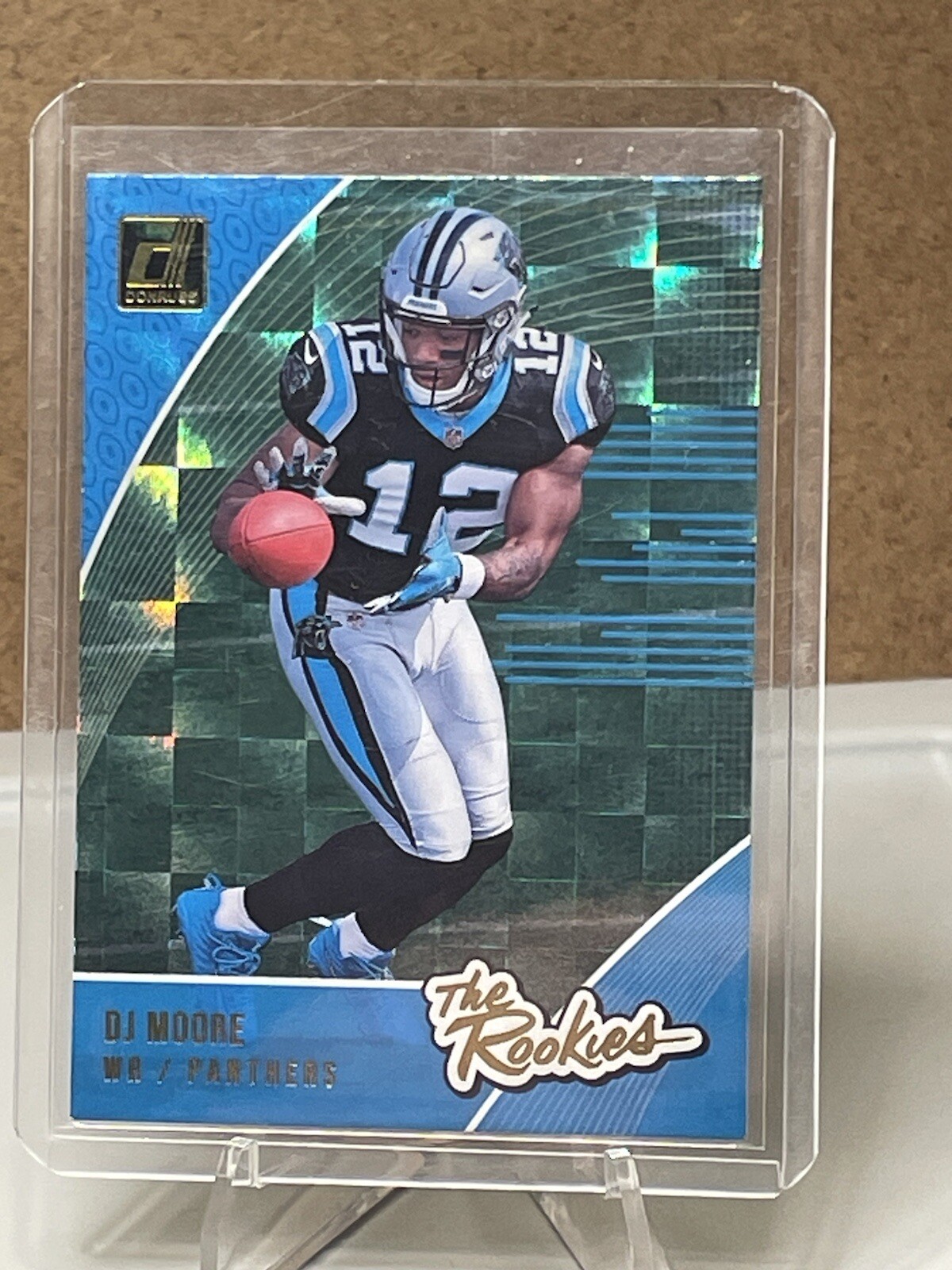 2018 Donruss The Rookies DJ Moore R-16 RC