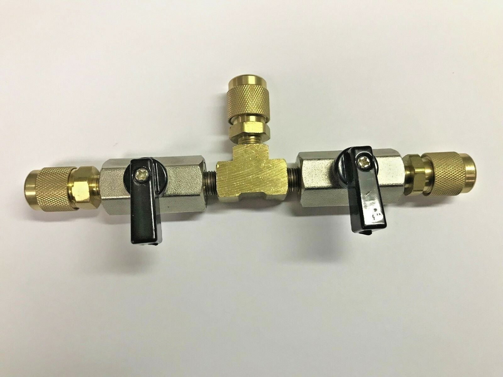 Vacuum Pump Or Refrigerant Isolation Valve, 3/8" Male Flare Hose