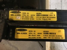 Set of Banner mini-screen light curtain, MSR3624, MSE3624, Pre-Owned, PS-1032 