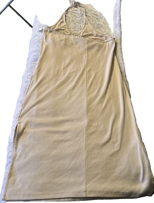 Old Navy Dress Womens XXL Cream Ribbed Halter Tie V-Neck Stretch Fitted Wishbone | eBay Old Navy Dress Womens XXL Cream Ribbed Halter Tie V-Neck Stretch Fitted Wishbone | eBay