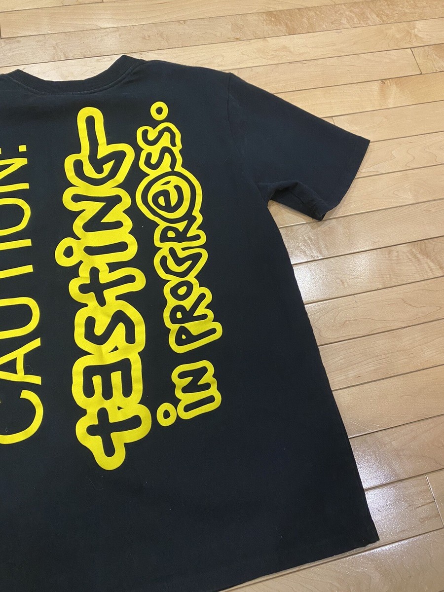 ASAP Rocky Testing Flacko Crash Dummy Rap Tee Shirt Size Lg Black