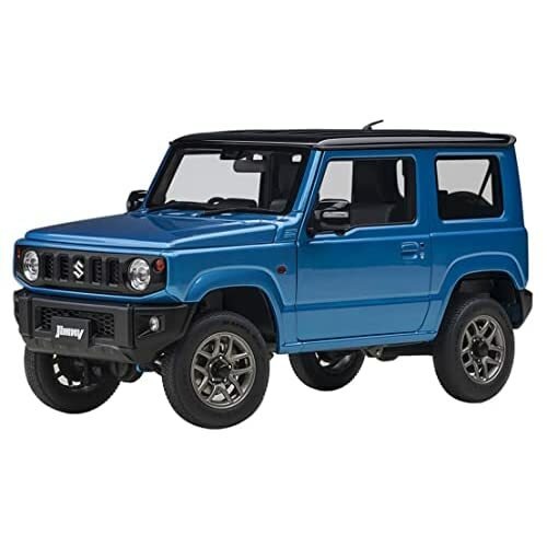 AUTOart 1/18 SUZUKI Jimny (JB64) Blue Metallic Black Roof 78502 w