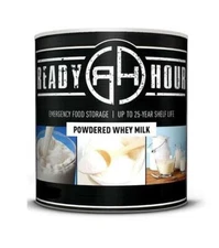 Powdered Whey Milk 25-year Shelf Life Emergency 76 Serving Survival Food #10 Can