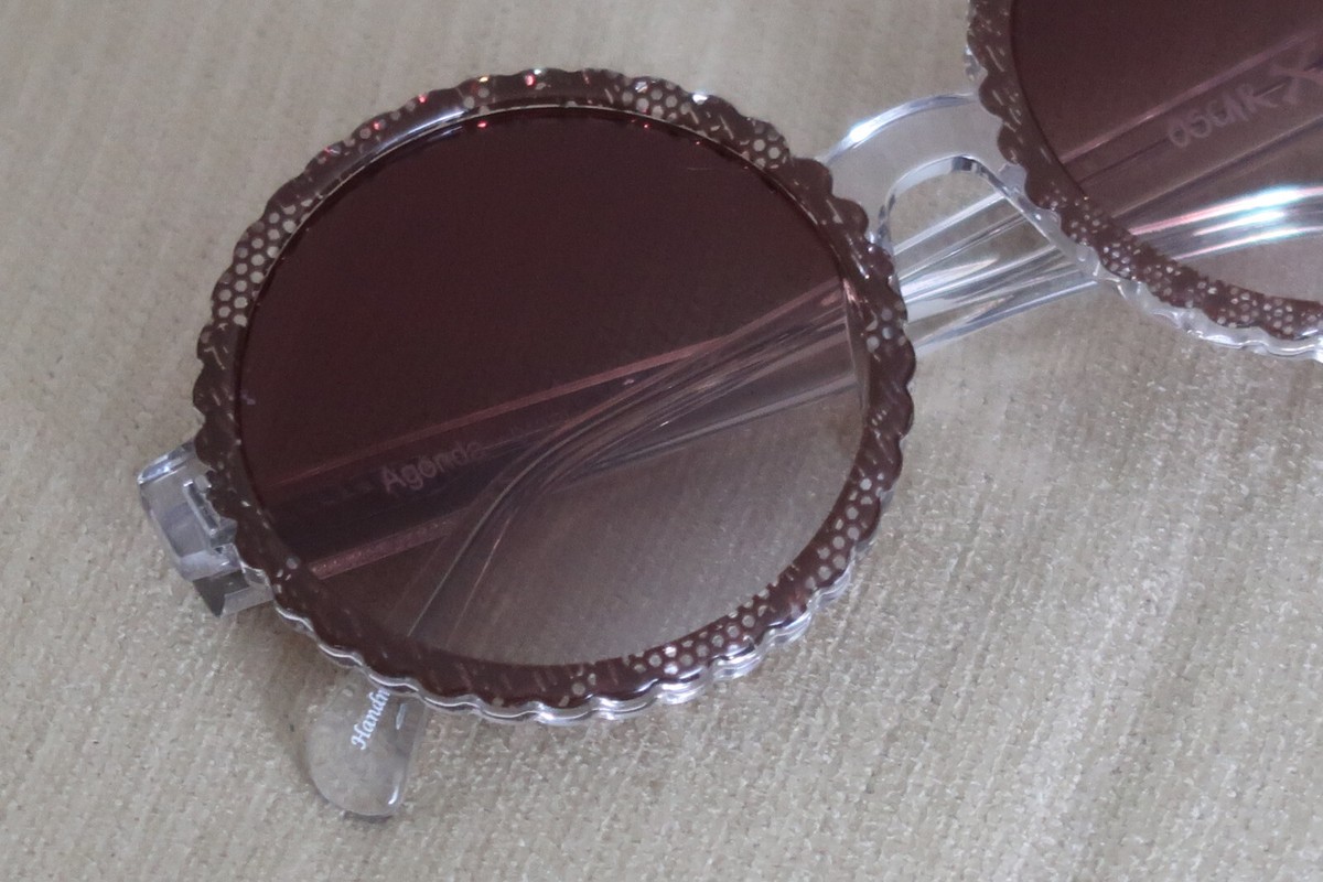 OSCAR & FRANK AGONDA SUNGLASSES 012RL ROUND OVERSIZED A  display picture 3