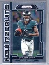 Devonta Smith 2021 Panini Prizm Football New Recruits