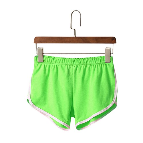 Women Casual Solid Summer Sports Shorts Workout Yoga Shorts Active Shorts - Picture 4 of 20